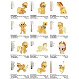 Collection My Little Pony Embroidery Designs 02